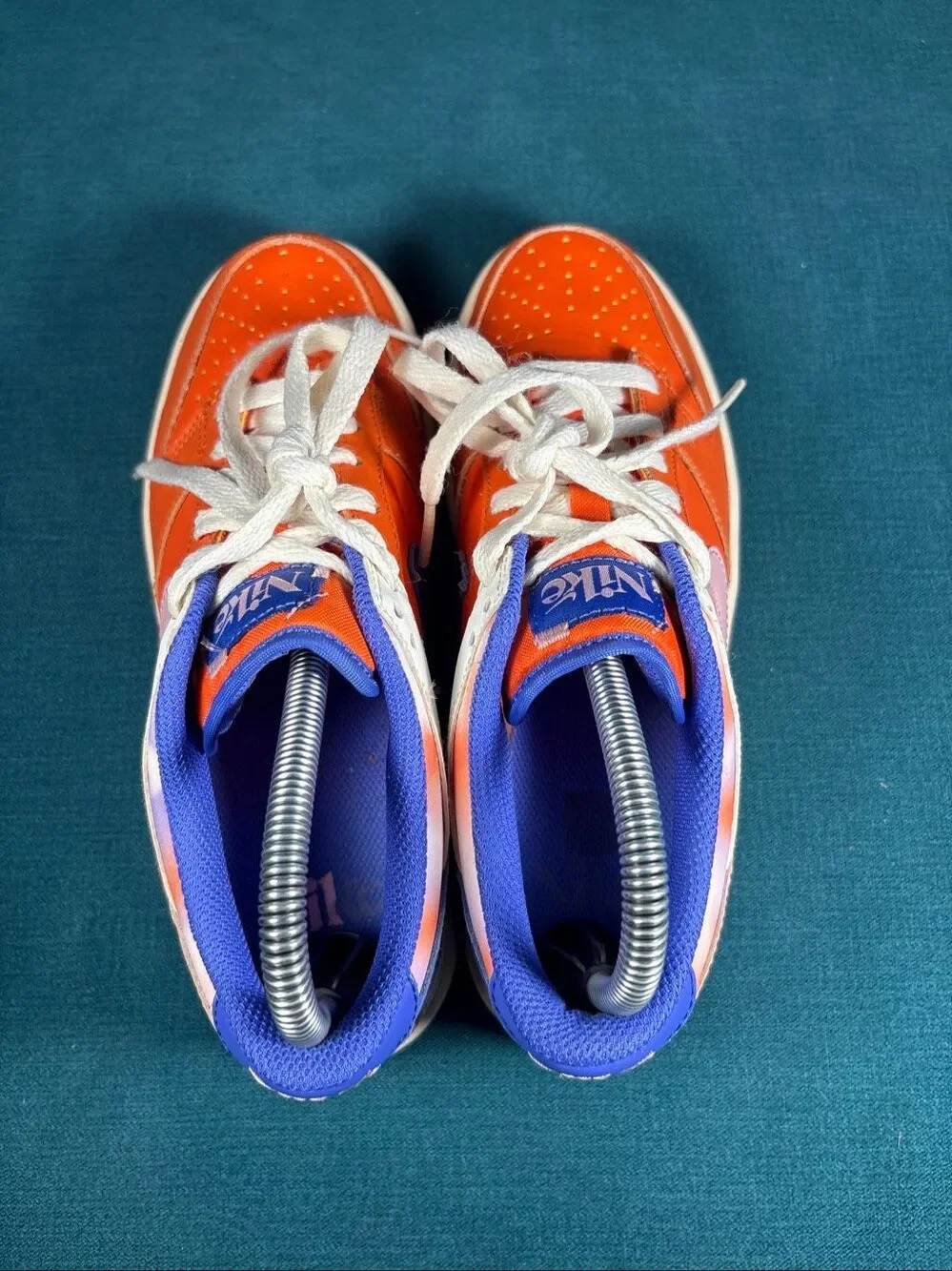 Nike Dunk Low GS Safety Orange Pink Foam Royal Size 5.5Y Women's 7 FN0600-801